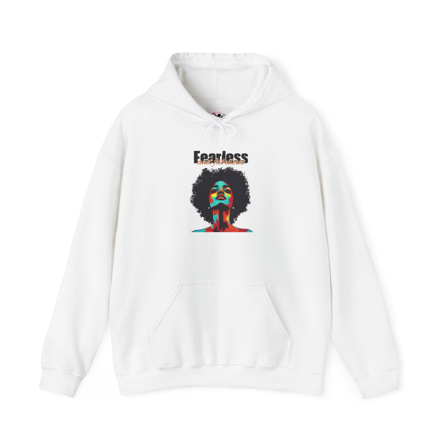 Fearless Heavy Blend™ Hooded Sweatshirt - Empowering Art for Everyday Comfort