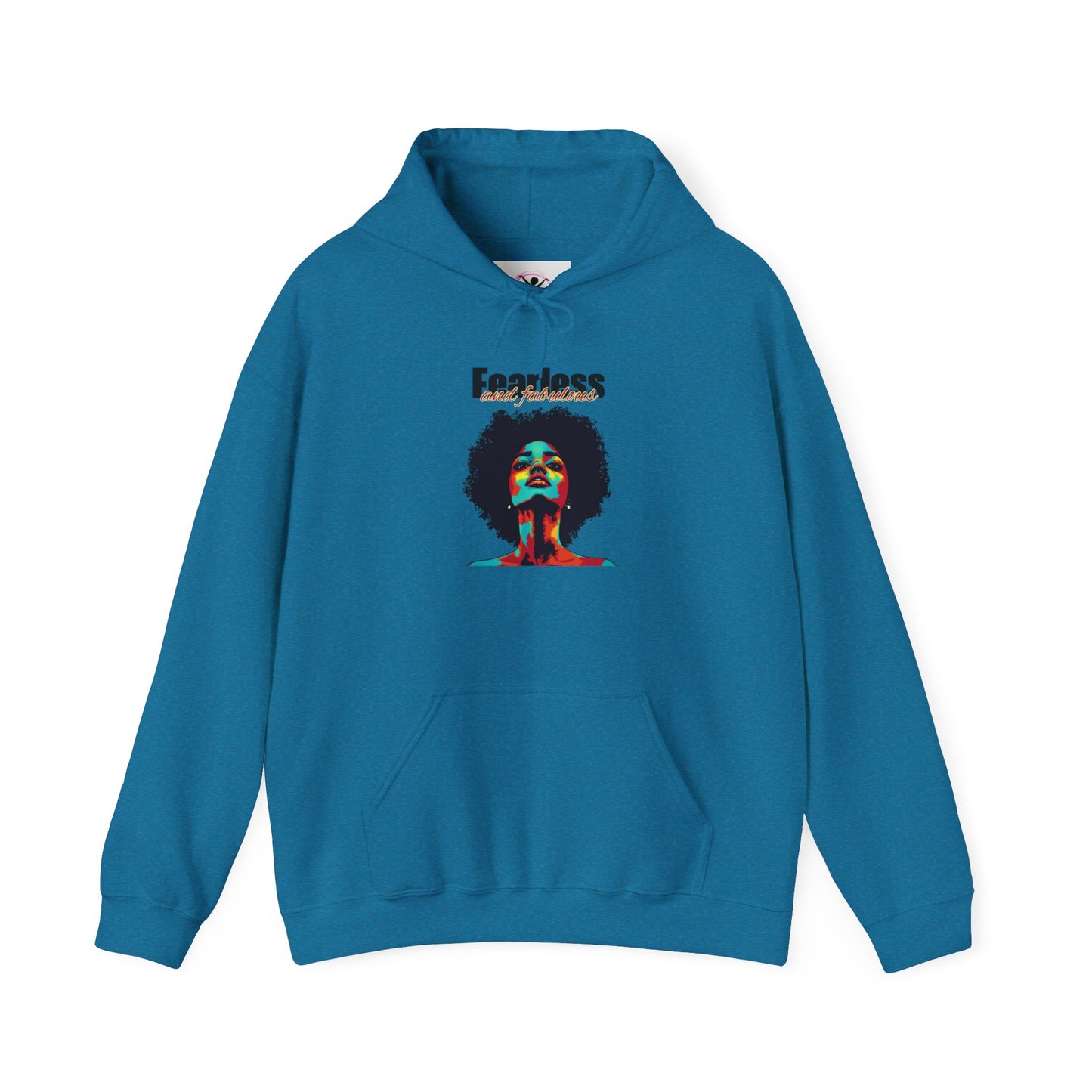Fearless Heavy Blend™ Hooded Sweatshirt - Empowering Art for Everyday Comfort
