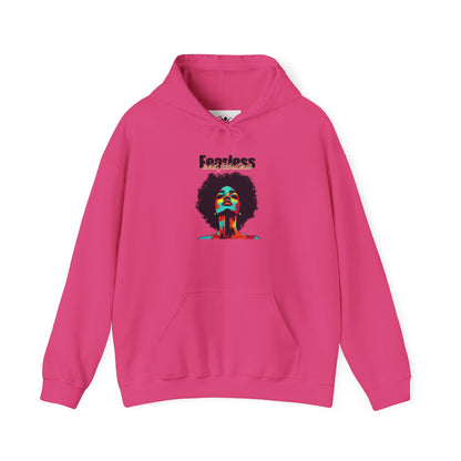 Fearless Heavy Blend™ Hooded Sweatshirt - Empowering Art for Everyday Comfort