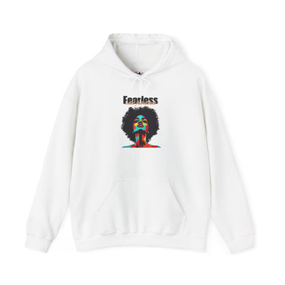 Fearless Heavy Blend™ Hooded Sweatshirt - Empowering Art for Everyday Comfort
