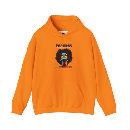 Fearless Heavy Blend™ Hooded Sweatshirt - Empowering Art for Everyday Comfort
